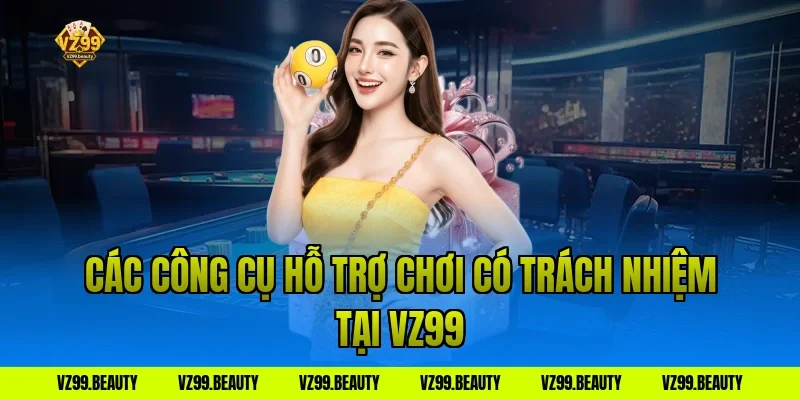 Các công cụ hỗ trợ chơi có trách nhiệm tại VZ99